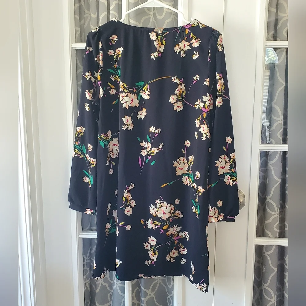 Lulus M floral dress black - Picture 2 of 5